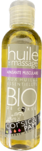 HUILE DE MASSAGE APAISANTE MUSCULAIRE BIO 100 ML