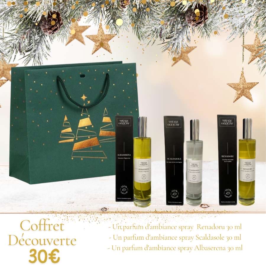 Coffret parfum d'ambiance découverte 