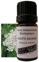 HUILE ESSENTIELLE BIO DE CAROTTE SAUVAGE 5 ML