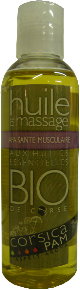 HUILE DE MASSAGE APAISANTE MUSCULAIRE BIO 100 ML