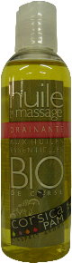 HUILE DE MASSAGE DRAINANTE BIO 100 ML