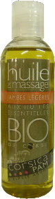 HUILE DE MASSAGE JAMBES LEGERES BIO 100 ML